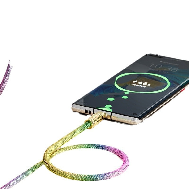 PD20W Diamond Braided Data Cable: Elevate Your Charging Experience
